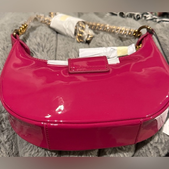 New Kurt Geiger London leather Pink crossbody Women's Bag PINK new with tag - Picture 4 of 9